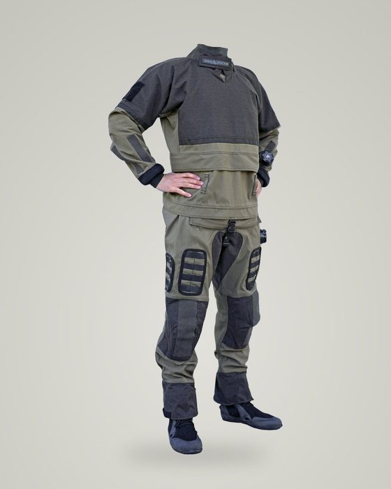 Surface drysuits